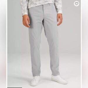 Lululemon Men’s ABC Classic-Fit 5 Pocket Pant
Warpstreme Silver Drop Gray 33/31
